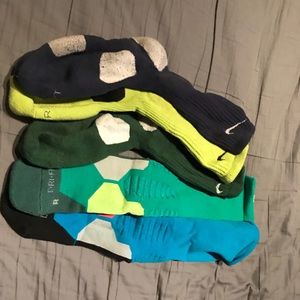 5 Pairs of Nike Basketball Socks